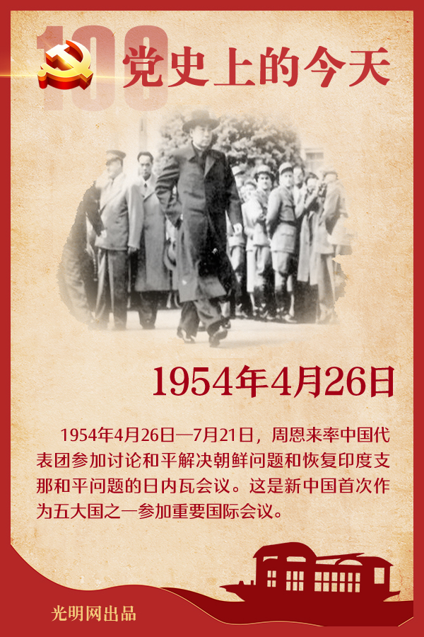 【党史上的今天】4月26日